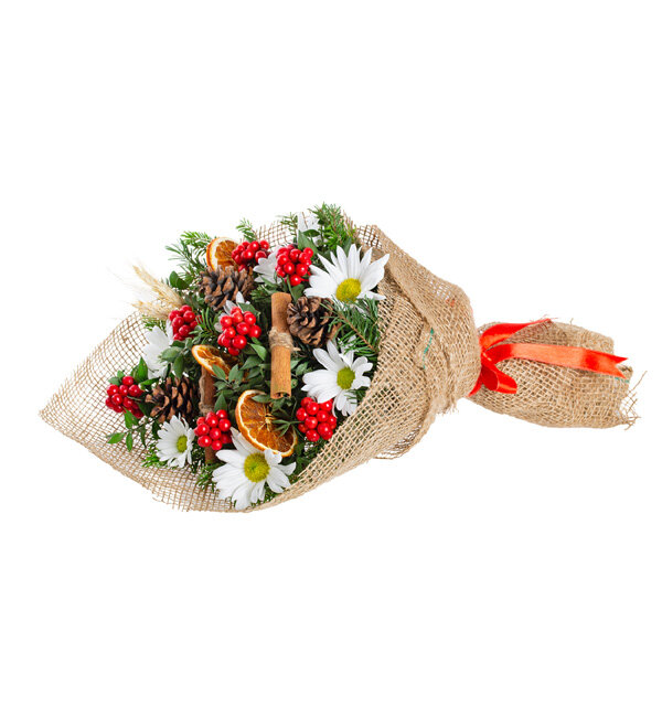 Y�lba�� �i�e�i Kokina ve Papatya Buketi
